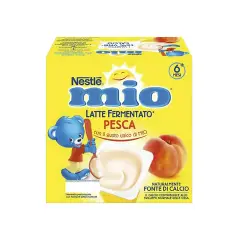 Merenda Nestlé Yogurt Pesca 100g x4 – Snack Nutriente e Gustoso per Bambini