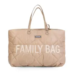 Borsa Weekend Family Bag Beige Trapuntata Childhome - Elegante e Spaziosa