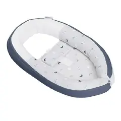 DOOMOO COCOON CRIB REDUCER BLUE GREY MOON