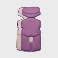 Airboard Breathable Mattress Size S Cream Lilac For Strollers And Stroller Seats. Car Group 0+/1