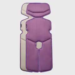 Airboard Breathable Mattress_size M_For Car Seat Group 2/3 And Stroller_cream/lilac