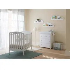 Bagnetto Fasciatoio Teo Bianco Tortora Pali