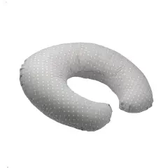Billo and Pallina Grey Polka Dot Nursing Pillow