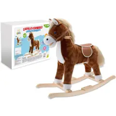Nice & Good Plush Rocking Horse 62cm High.