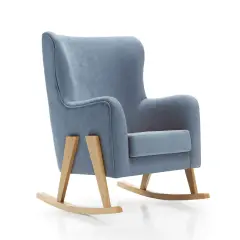 GLAM DENIM BLUE NURSING CHAIR SL119T-041N ALONDRA