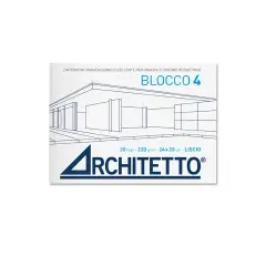 Architect Drawing Album 4 24x33 Sheets 20 Smooth Squared