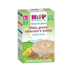 Hipp Organic Cream Corn Buckwheat Corn and Oats gr. 200