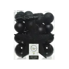 Box 33 Balls Diameter 8cm. Black