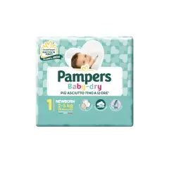 PAMPERS BABYDRY 1^ 2-5 NEWBORN