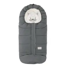 Junior Puppies Thermal Sack for Stroller Dark Grey Moovo By Nuvita