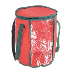 Contenitore Xmas Luci Natale Rosso – Organizzazione Perfetta per le Tue Luci