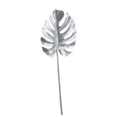 Stephany Philodendron Leaf Silver Height 70 cm.