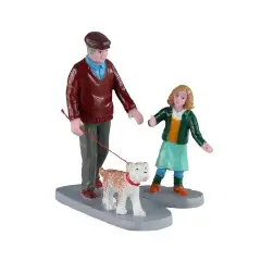 Afternoon Stroll Statuette - Set of 2 Pieces