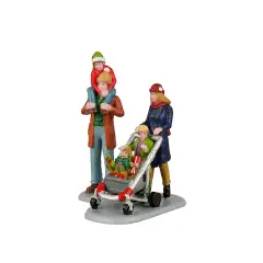 Shopping Statuette for Family Holidays