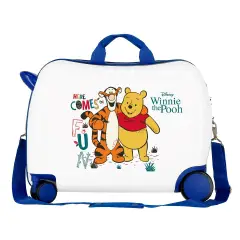 Winnie & Tigger Trolley Rideable Abs 4 Wheels