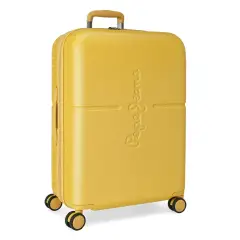 PEPPER JEANS TROLLEY ABS 70CM 4 WHEELS OCHRE