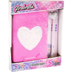 Girabrilla Heart Personal Diary