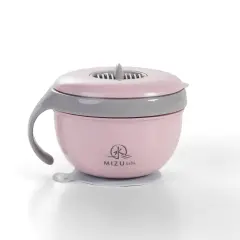 Mizu Baby Hot Pink Grey Taiki Dinner Plate