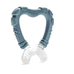 Nuvita Massage and Gum Cleaner for Baby 4M+ Color Powder Blue