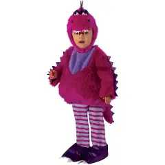 Costume Drago Viola - Taglia Toddler - 1/2 anni