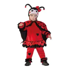 Costume Coccinella Baby - Taglia 6/12 mesi