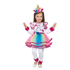 Costume Piccolo Unicorno Baby - Taglia 1/2 Anni