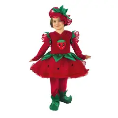 Costume Fragoletta Baby 2/3 Anni