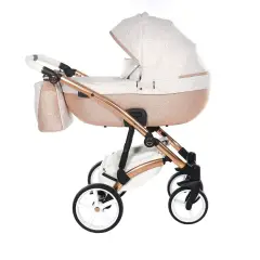 TAKO BABY LARET PREMIUM LUXURY 2 IN 1 WHITE/PINK GOLD FRAME