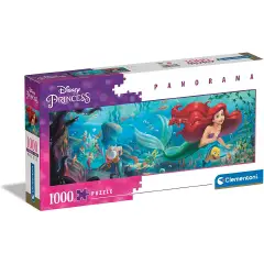 Puzzle 1000 Pieces Panorama Disney The Little Merm