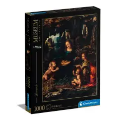 Puzzle 1000 Pezzi Museum Louvre Leonardo "La Vergine delle Rocce"