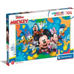 Puzzle 104 Pieces Mickey And Friends