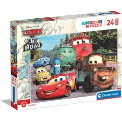 Puzzle 24 Pieces Maxi Cars On The Road