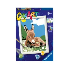CreArt Serie E – Asinello Kit Dipingere per Bambini