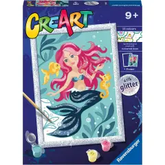 CreArt Serie D – Sirenetta Kit Dipingere per Bambini