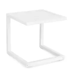 Hilde Coffee Table 40x40 White Bizzotto