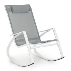 Rocking Armchair Demid White Bizzotto