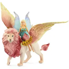 Schleich Elf on Winged Lion