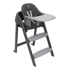 Chicco Crescendo High Chair Up Etna Black Re_Lux