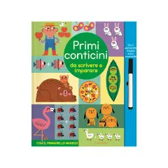 LIBRO SCRIVI CANCELLA & RISCRIVI - CONTICINI