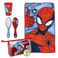 Spiderman Travel Beauty Case With Accessories