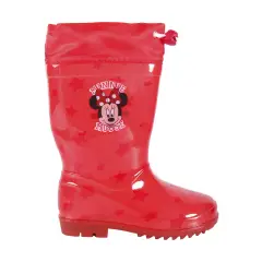 Minnie Rain Boots Pvc T027 Red