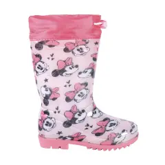 Minnie Rain Boots Pvc T027 Pink