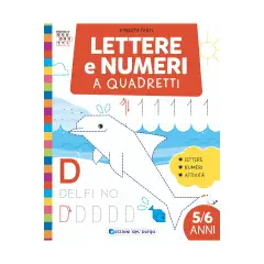 Impara a Quadretti Lettere e Numeri a Quadretti