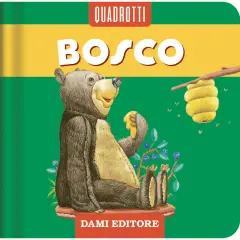 Quadrotti – Bosco: Libro Illustrato per Bambini 0-3 Anni