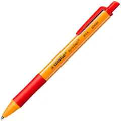 Stabilo Pointball Red Snap-Action Pen