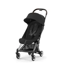 STROLLER COYA CHROME DARK BROWN SEPIA BLACK