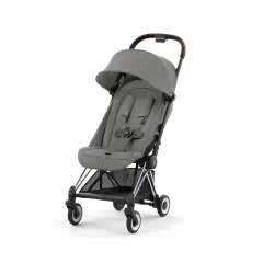 STROLLER COYA CHROME DARK BROWN MIRAGE GREY