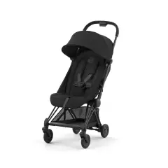 COYA MATT BLACK SEPIA BLACK STROLLER