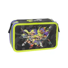 School Case 3 Zip Splatoon