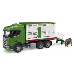 Scania Super 560r Animal Transport Truck with 1 Ox